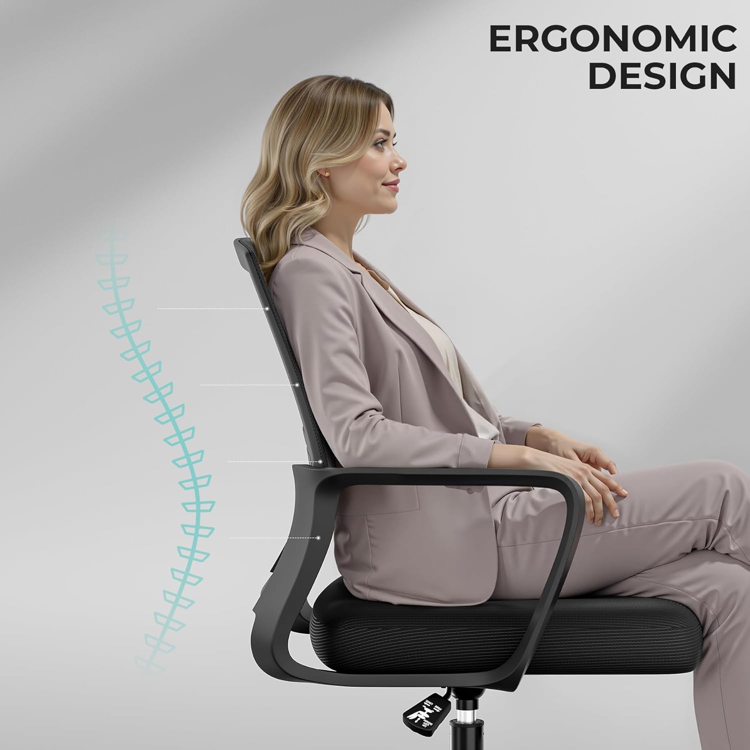 Flatback Office Chair - 848B
