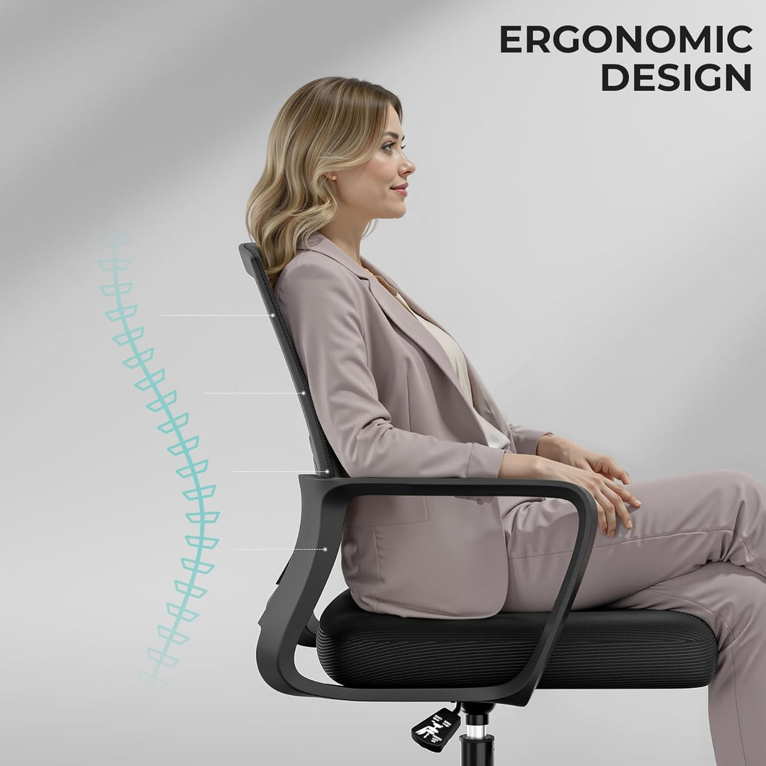 Flatback Office Chair - 848B