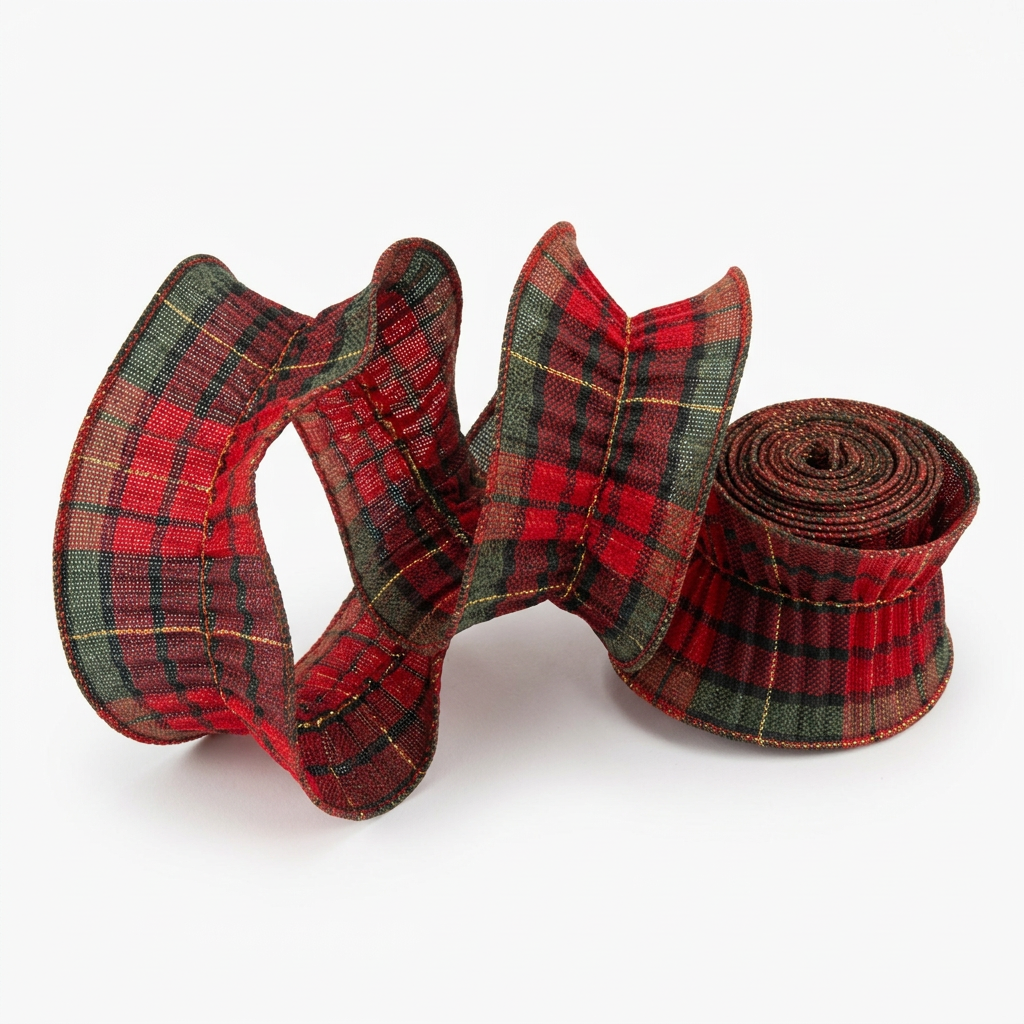 Christmas Plaid Ribbon