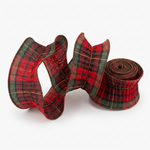 Load image into Gallery viewer, Christmas Plaid Ribbon

