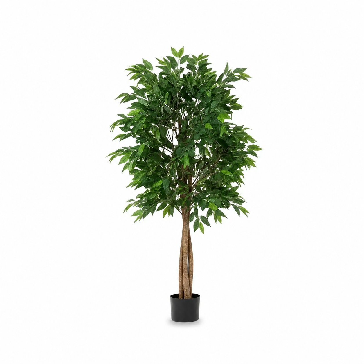 Artificial Braided Ficus Benjamina Tree
