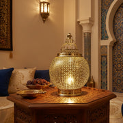 Gold Moroccan Lantern