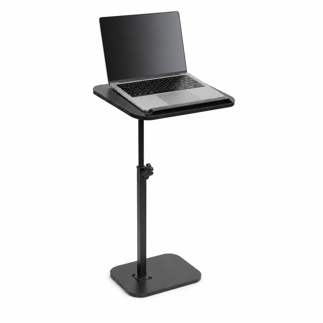 Black Top Rectangle Side Table