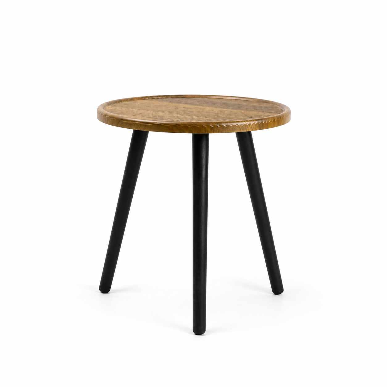 Wood-Top Accent Table