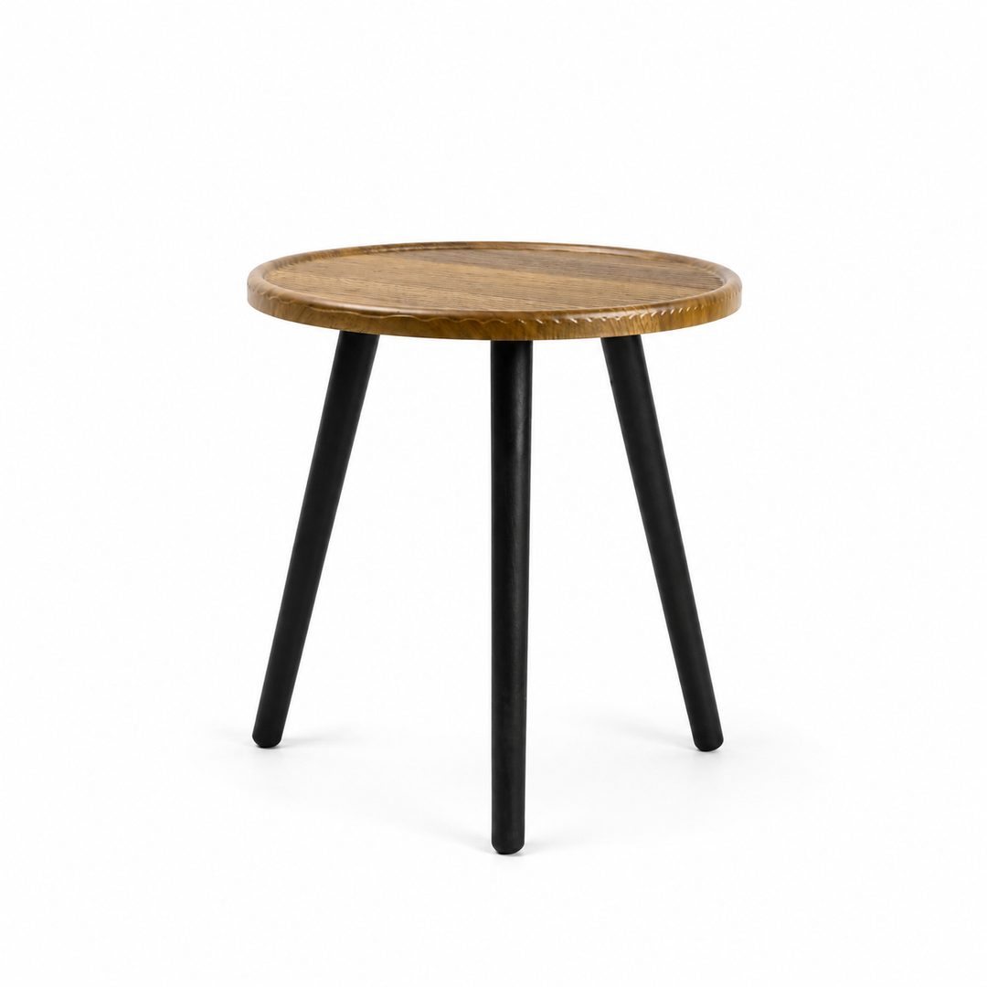 Wood Top Accent Table