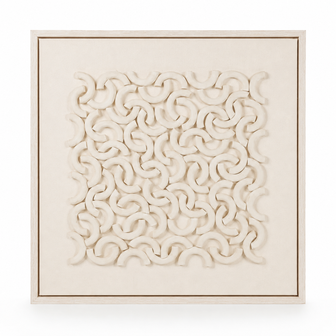 Cream Loop Wall Art