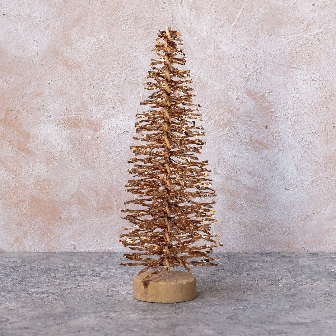 R/Gold Mini Tree 20cm  MIN028