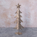 Load image into Gallery viewer, Gold Metal Tree 23cm MIN013
