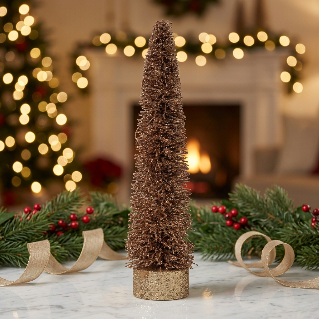 Bronze Rattan Mini Tree