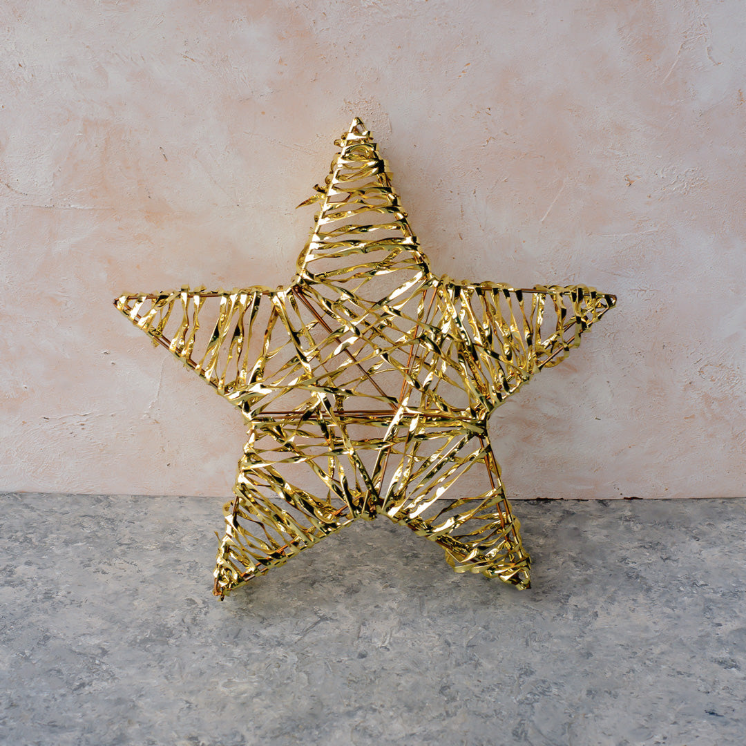 30cm gold star OTH158