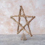 Load image into Gallery viewer, 30cm gold tree topper OTH155
