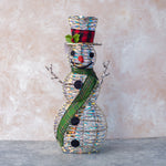 Load image into Gallery viewer, C/Gold Snowman 52cm OTH162
