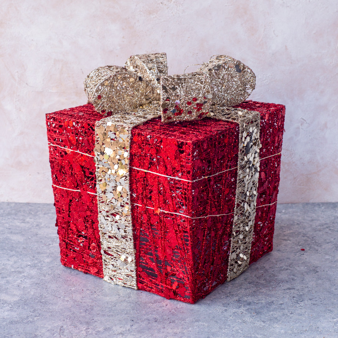 LED Gift Box Red LED027R