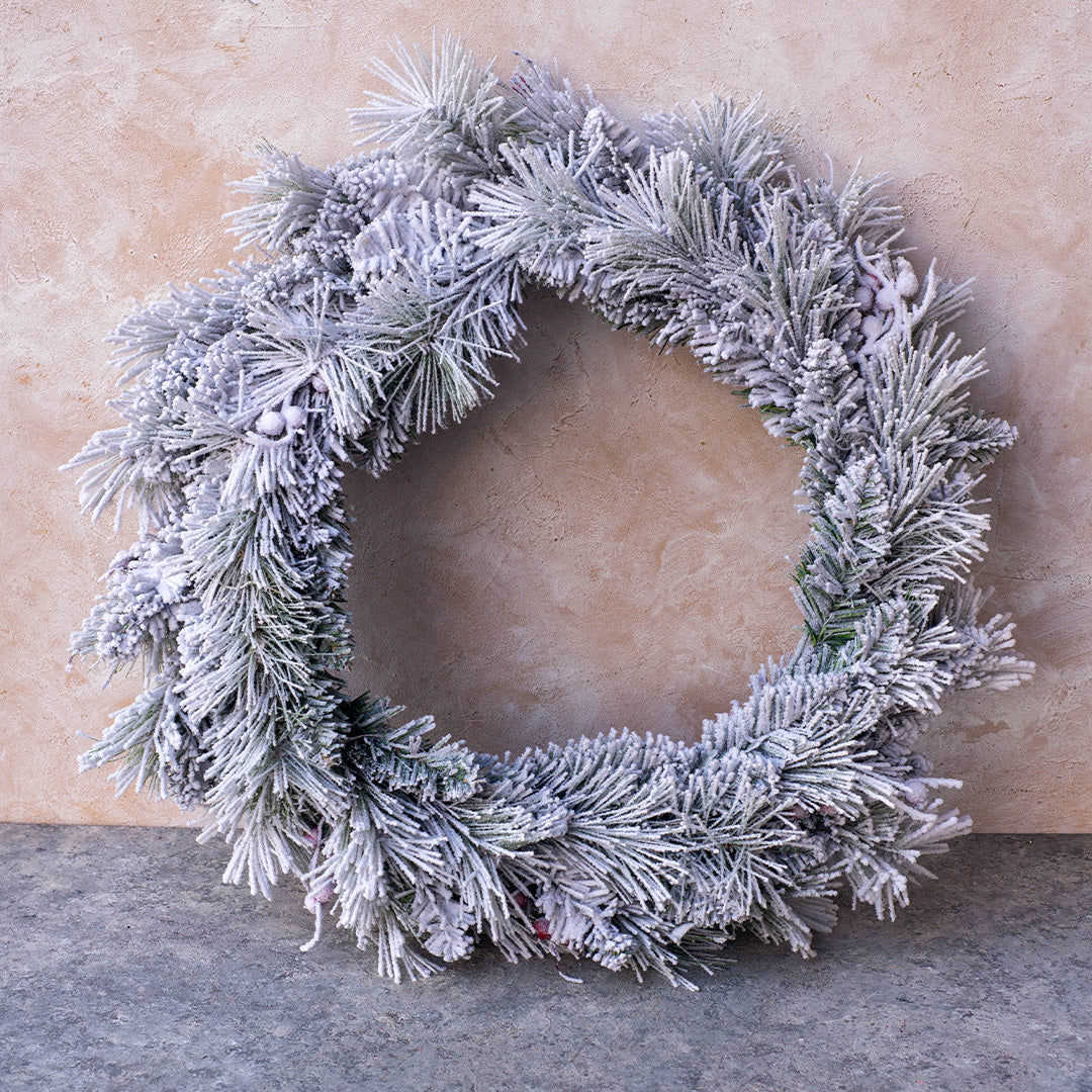 Snow Wreath 50cm - Wr015