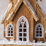 Load image into Gallery viewer, Wooden House with LED - 47cm
