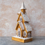 Load image into Gallery viewer, Wooden House with LED - 47cm
