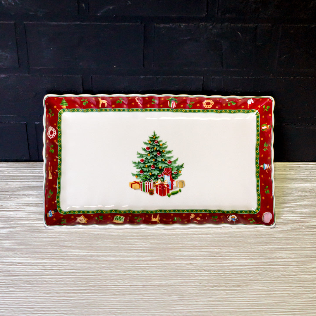 Christmas Rectangle Plate - CER105