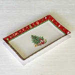 Load image into Gallery viewer, Christmas Rectangle Plate - CER105
