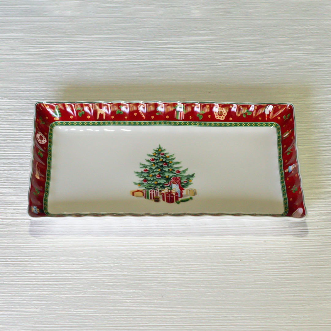 Christmas Rectangle Plate - CER105