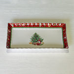 Load image into Gallery viewer, Christmas Rectangle Plate - CER105
