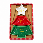 Load image into Gallery viewer, 3Pc Ceramic Christmas Tree

