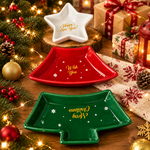 Load image into Gallery viewer, 3Pc Ceramic Christmas Tree

