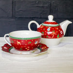 Load image into Gallery viewer, Christmas Tea Pot - CER104
