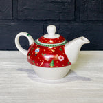 Load image into Gallery viewer, Christmas Tea Pot - CER104
