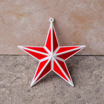 Load image into Gallery viewer, Red White Star 14cm OTH193
