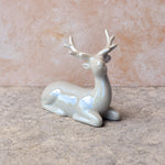 Load image into Gallery viewer, Gold Ceramic Reindeer Set - CER022
