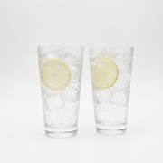 Pebbled Drinking Glass 325ml