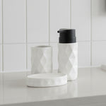 Load image into Gallery viewer, Diamond design ceramic bathroom set
