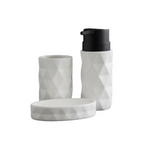 Load image into Gallery viewer, Diamond design ceramic bathroom set
