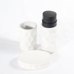Load image into Gallery viewer, Diamond design ceramic bathroom set

