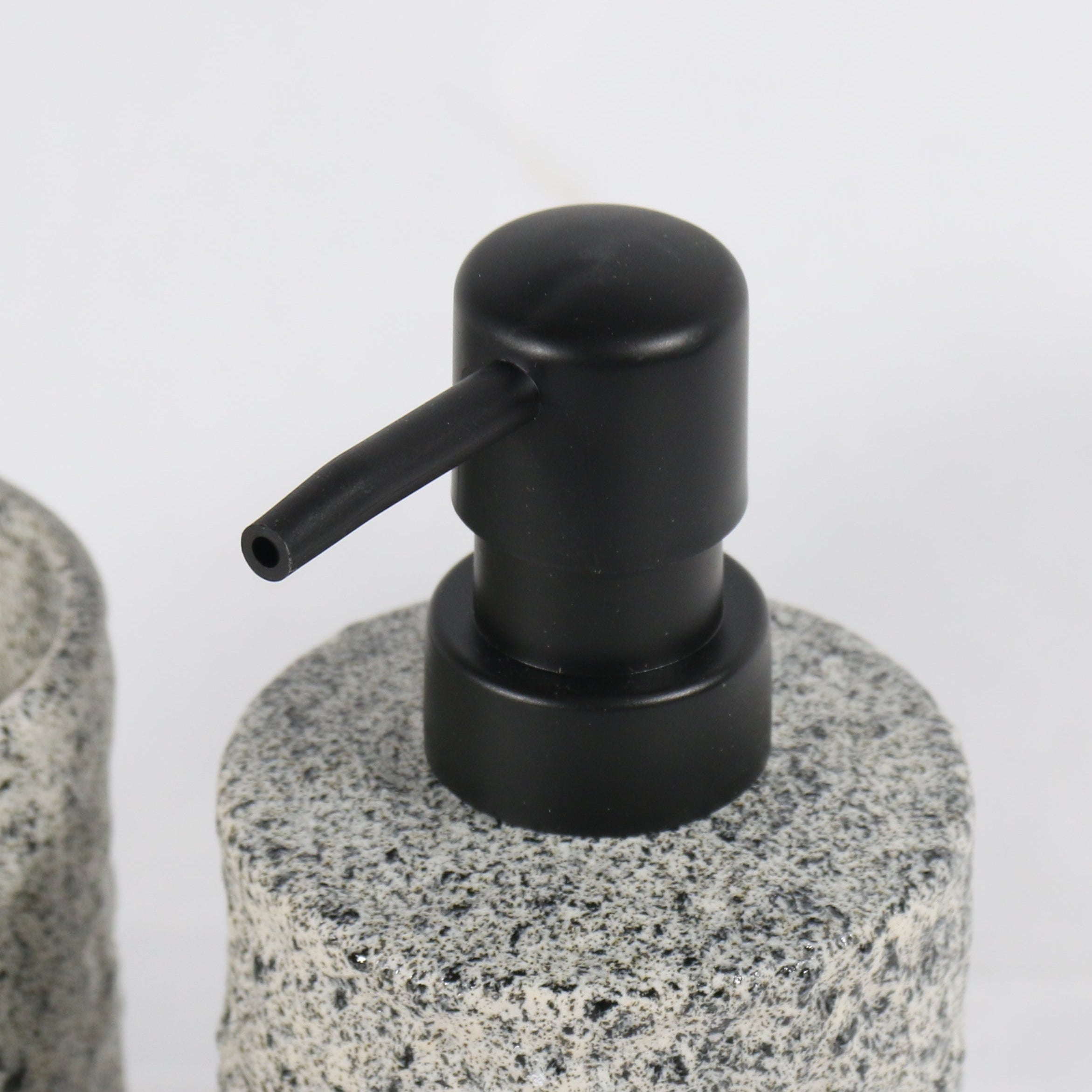 Grey bathroom ceramic set