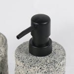 Load image into Gallery viewer, Grey bathroom ceramic set
