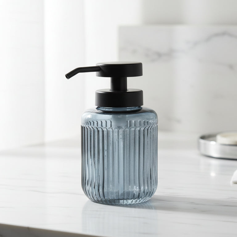 Dark Blue Washing Liquid Bottle
