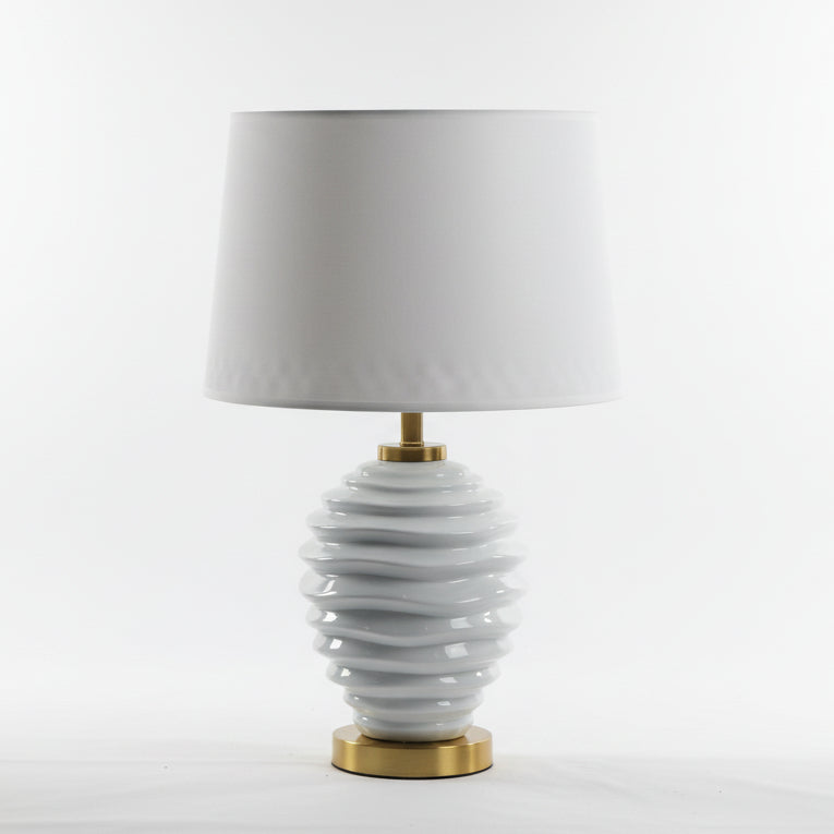 White table lamp