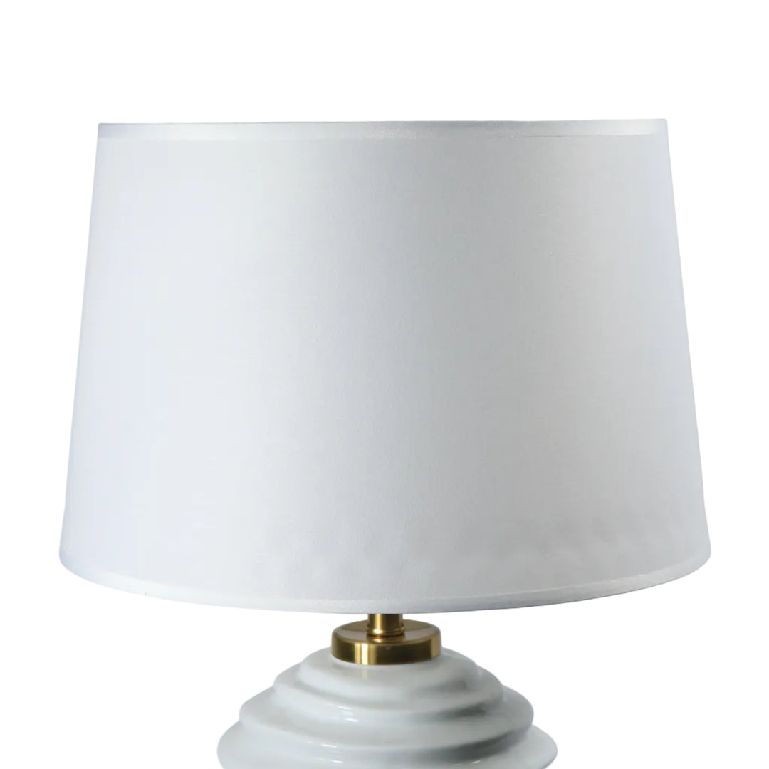 White table lamp