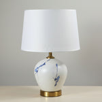 Load image into Gallery viewer, White table lamp
