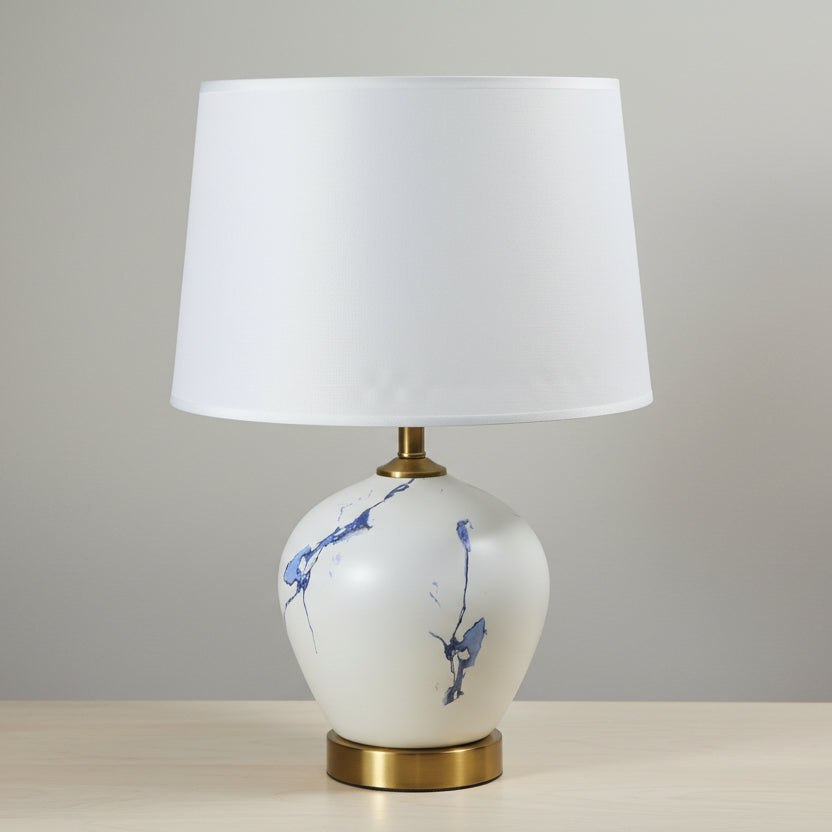 White table lamp