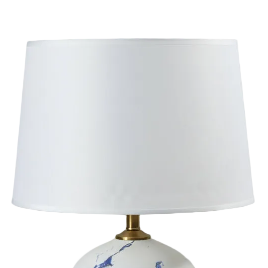 White table lamp