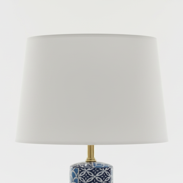 Table lamp blue design