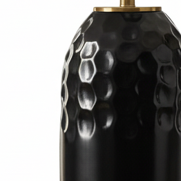 black and gold table lamp