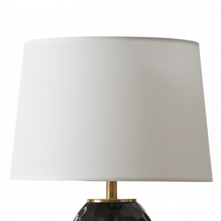 black and gold table lamp