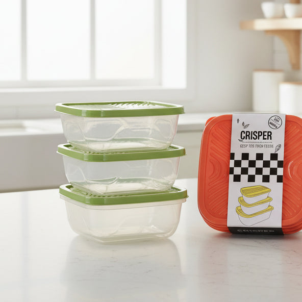 Square Storage Box 3Pcs Set