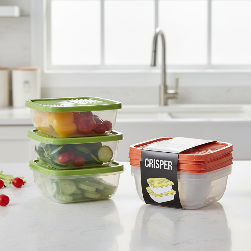 Square Storage Box 3Pcs Set