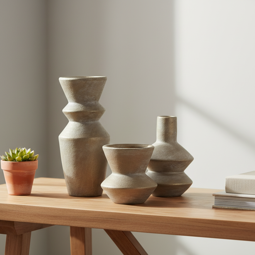 Ceramic Vase 3Pcs Pack