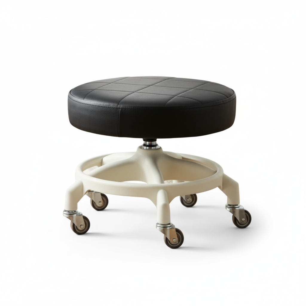 Mini Stool With Wheels