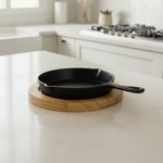 Load image into Gallery viewer, Sizzling Plate With Wood Base
